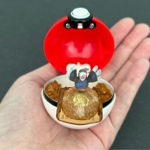 Pokémon Jakks Pacific Pop N Battle Launcher Pokeball Drilbur Rare